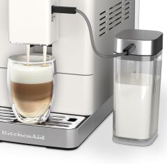 KitchenAid Tam Otomatik Espresso Makinesi KF4 Buzlu Kahve Özellikli - Porcelain White