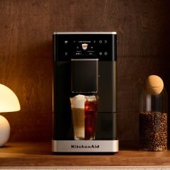 KitchenAid Tam Otomatik Espresso Makinesi KF4 Buzlu Kahve Özellikli - Matte Black