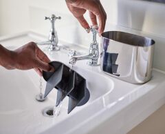 Joseph Joseph EasyStore Luxe Büyük Diş Fırçalık Caddy - Çelik