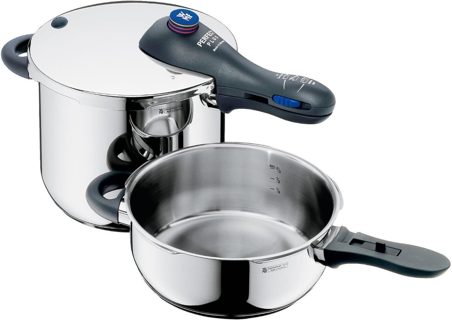 WMF PERFECT PLUS DÜDÜKLÜ TENCERE 6,5+3LT