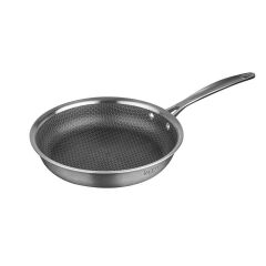 Leggno Elite Pro 3Ply Petek Dokulu Çelik Tava 32 cm