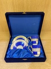 Güral Porselen El Dekoru 2 Kişilik Türk Kahve Fincan Takımı