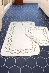 Nazik Home Helena Vizon 2 li Paspas Set Vizon 70*120