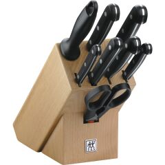 Zwilling  Twin Gourmet 9 Parça Ahşap Blok Bıçak Seti