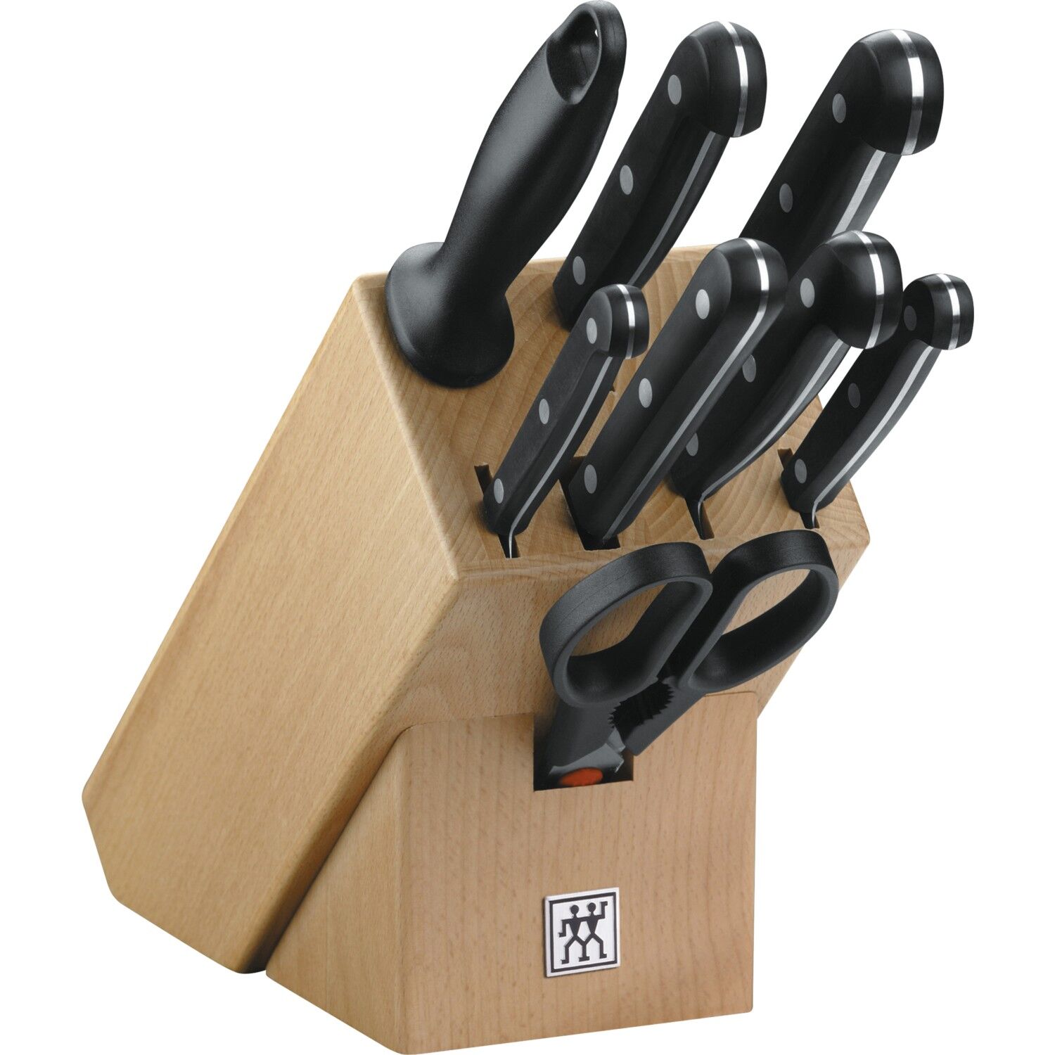 Zwilling  Twin Gourmet 9 Parça Ahşap Blok Bıçak Seti