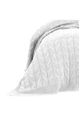 NAZİK HOME SAMİRA KREM TRİKO BATTANİYE ÇK