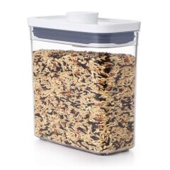 Oxo Pop Container Saklama Kabı Slim Dikdörtgen 1,2 L