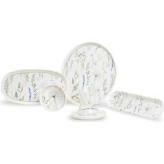 Leggno Botanical Majorelle 26 Parça Kahvaltı Takımı