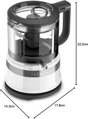 Kitchenaid Classic Mini Mutfak Robotu 5KFC3516 White-EWH