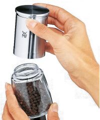 Wmf Deluxe Tuz Karabiber Kurubiber 3'lü Çelik Baharat Değirmen Öğütücü Seti