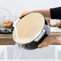 KitchenAid Döküm Demir Tencere Siyah 26 cm - 5.2 L