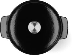 KitchenAid Döküm Demir Tencere Siyah 26 cm - 5.2 L
