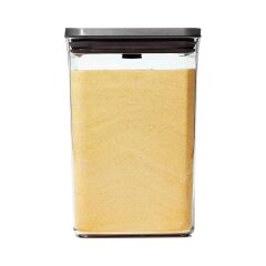 Oxo Çelik Büyük Kare Orta 4 Litre Saklama Kabı