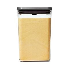 Oxo Çelik Büyük Kare Orta 4 Litre Saklama Kabı