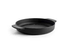 KitchenAid Yuvarlak Çift Kulplu Izgara Tavası 26 cm