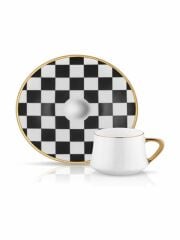 KOLEKSİYON 2 Lİ DAMA SİYAH BEYAZ TÜRK KAHVESİ