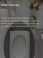GÜRAL PORSELEN 85 PARCA YEMEK TAKIMI