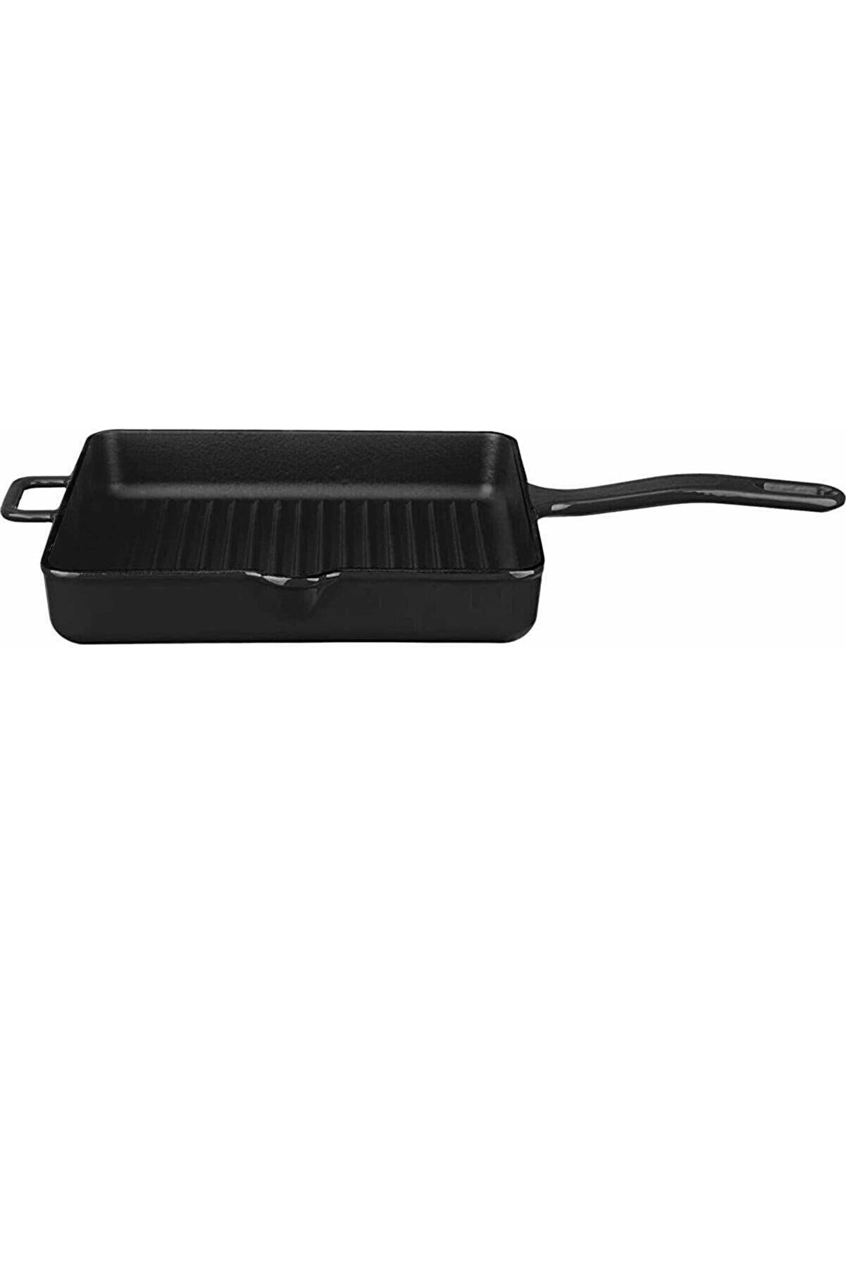 Leggno gourmet Flame Döküm Izgara Tava Siyah 30X30CM