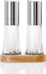 Adhoc Menage Kristal Karabiber Tuz Değirmen Set 17 cm