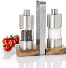 Adhoc Menage Klasik Karabiber Tuz Değirmen Set 13 cm