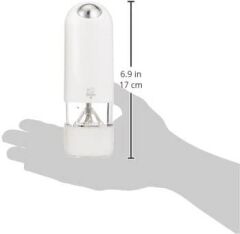 Peugeot Alaska Karabiber+Tuz Değirmeni Set Pilli 17 cm