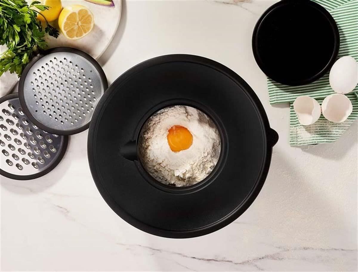 Leggno Pratico Ø16-20-24 cm Saklama ve Karıştırma Kabı (sıçrama korumalı-9 parça)