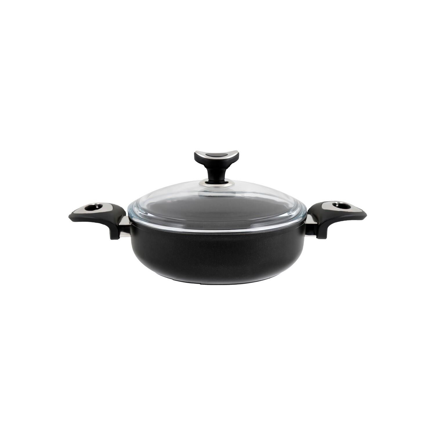 Leggno Plus 28 cm Granit Sığ Tencere