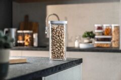 Zwilling Fresh & Save CUBE Saklama Kabı 3S şeffaf-beyaz