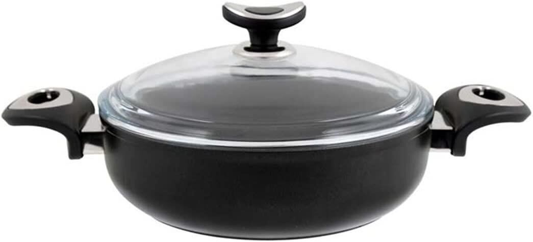 Leggno Plus 24 cm Granit Sığ Tencere