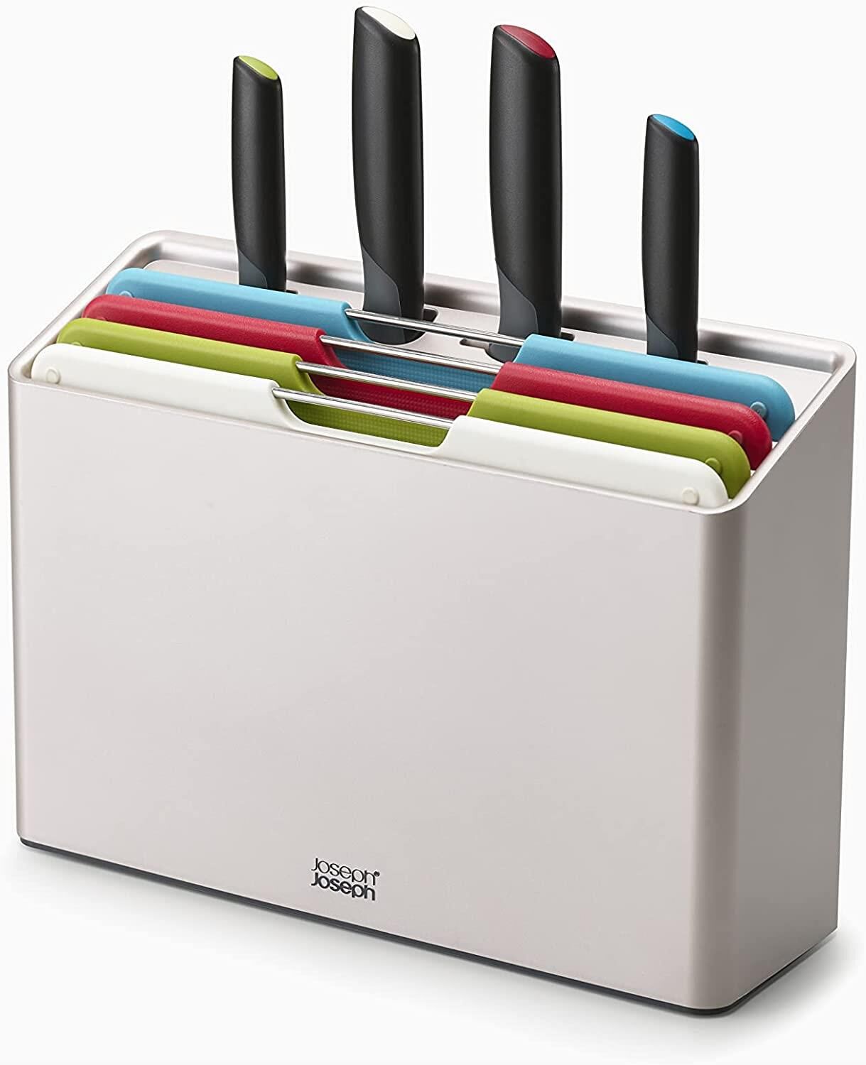 Joseph Joseph Folio Plus Bıçak ve Doğrama Tahtası Seti 8 Parça - Renkli