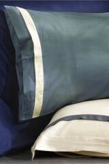 NAZİK HOME ELİTE NEVRESİM TAKIMI MAVİ-BEJ