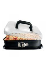 Kaiser Bake&Take Kelepçeli Kapaklı Kek Kalıbı 36x24cm