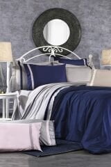 NAZİK HOME ELİTE NEVRESİM TAKIMI SİYAH-KAHVE