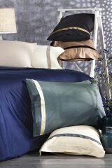 NAZİK HOME ELİTE NEVRESİM TAKIMI SİYAH-KAHVE