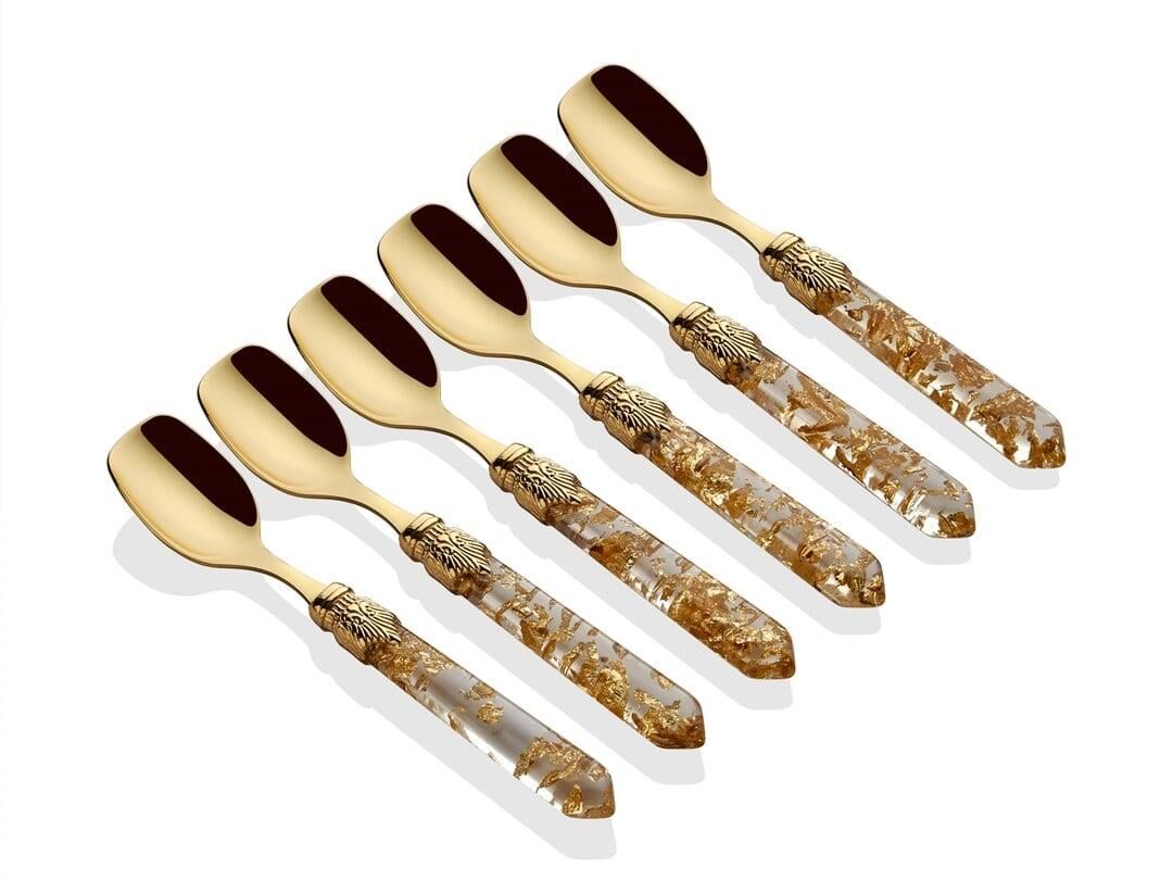 Rivadossi Luna Oro 6 lı Dondurma Kaşığı