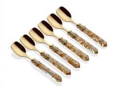 Rivadossi Luna Oro 6 lı Dondurma Kaşığı