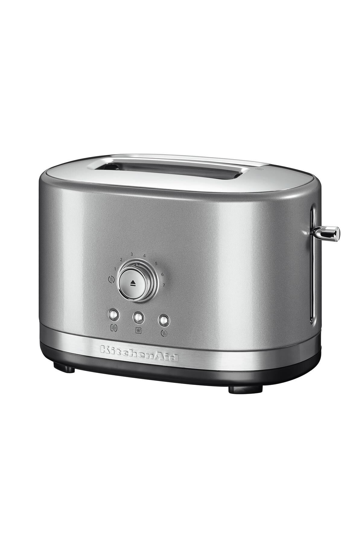 Kitchenaid Manuel Kontrollü 2 Dilim Ekmek Kızartma Makinesi 5KMT2116 Contour Silver-ECU