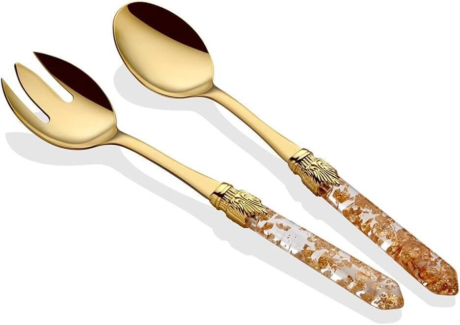 Rivadossi Luna Oro Salata Servis Seti