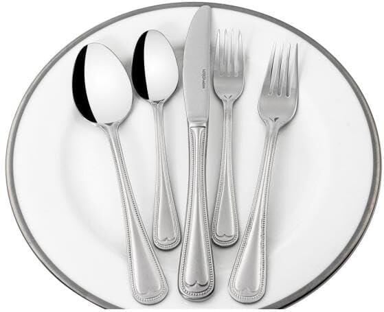 Mikasa Moor Bellissimo Gümüş 30 Parça 6 Kişilik Çatal Kaşık Bıçak Seti