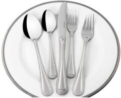 Mikasa Moor Bellissimo Gümüş 30 Parça 6 Kişilik Çatal Kaşık Bıçak Seti