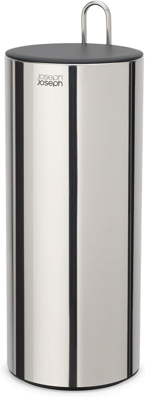 Joseph Joseph EasyStore Luxe Paslanmaz Çelik Gizli Tuvalet Kağıtlığı