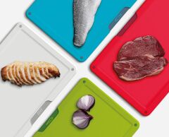 Joseph Joseph Folio Icon 4 Parça Kesme Tahtası Seti Büyük (Mcolor)