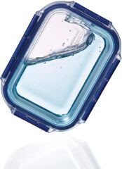 LocknLock Top Class Fırın & Saklama Kabı Dörtgen Kilitli 2.0 lt Mavi