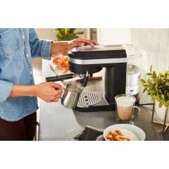 Kitchenaid Artisan Proline Espresso Makinası 5KES6503 Cast Iron Black EBK