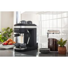 Kitchenaid Artisan Proline Espresso Makinası 5KES6503 Cast Iron Black EBK