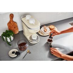 Kitchenaid Artisan Proline Espresso Makinası 5KES6503 Almond Cream EAC