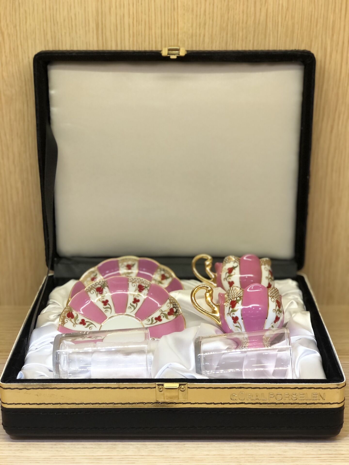 Güral Porselen İnce Porselen 6 Parça Türk Kahve Seti 016093