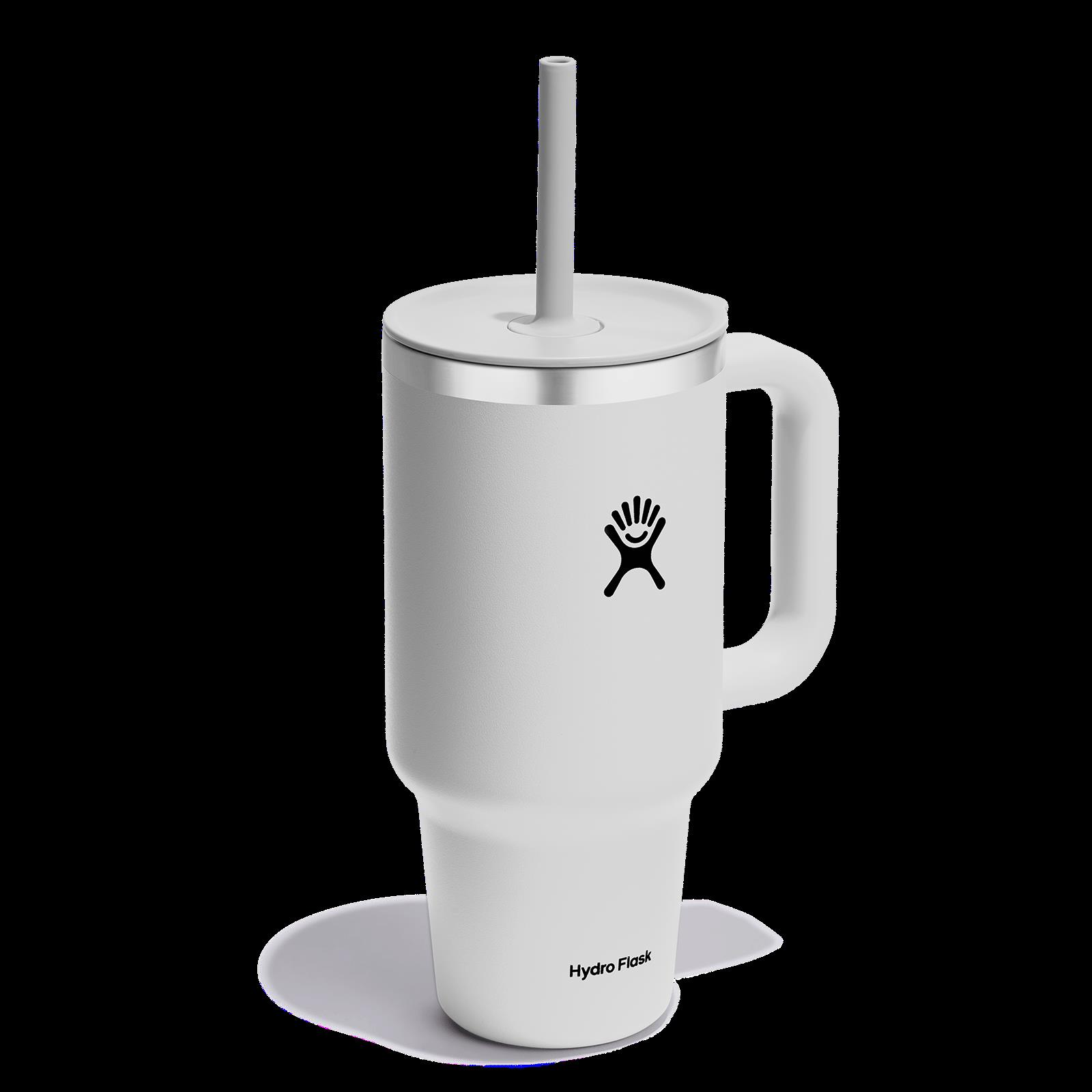 Hydro Flask Pipetli Termos Bardak 950 ml Beyaz