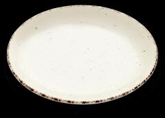 GÜRAL PORSELEN BONE ENT 21 CM DÜZ TABAK KREM