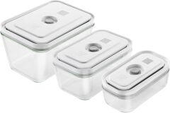 Zwilling Fresh & Save Vakumlu Saklama Kabı Seti Cam i S/M/L 3- PARÇA